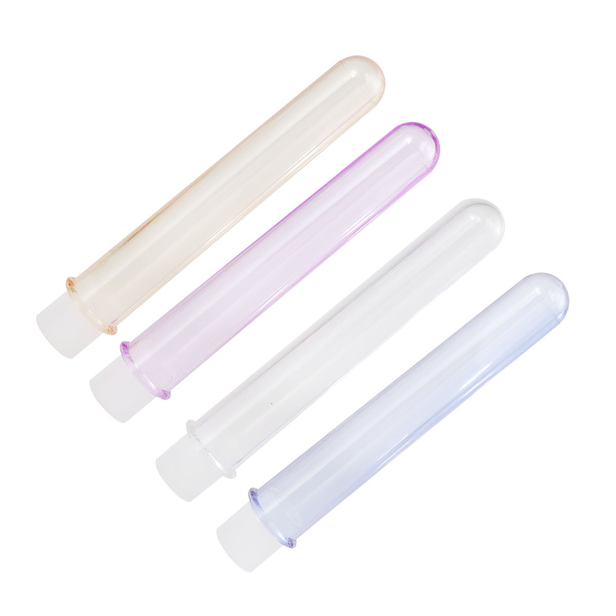 Home Bar Set - 4Pcs Plastic Test Tube Wine Glass