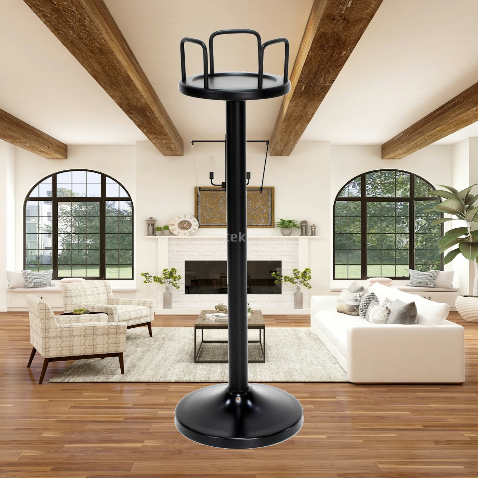Ice Bucket Stand Freestanding  - Home Bar Lounge 评论和价格