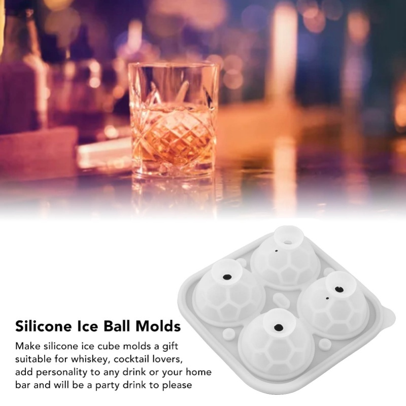 2Pcs Silicone Ice Cube Molds F - Ice Mold Sphere 评论和价格