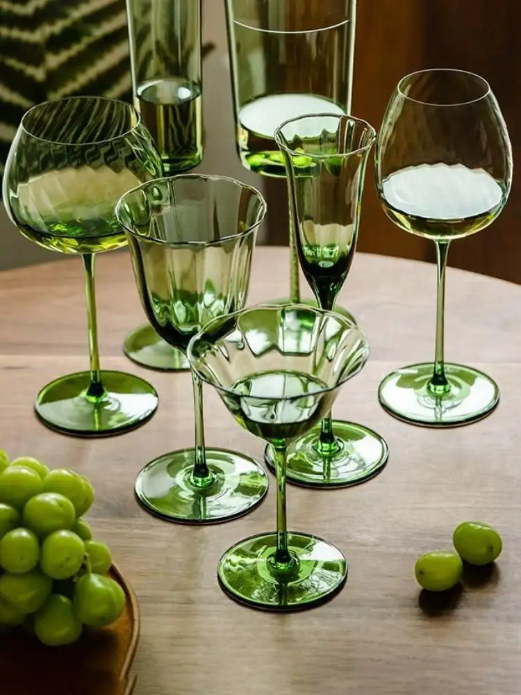 Nordic Retro Flower Crystal Wi - Home Bar Set 评论和价格