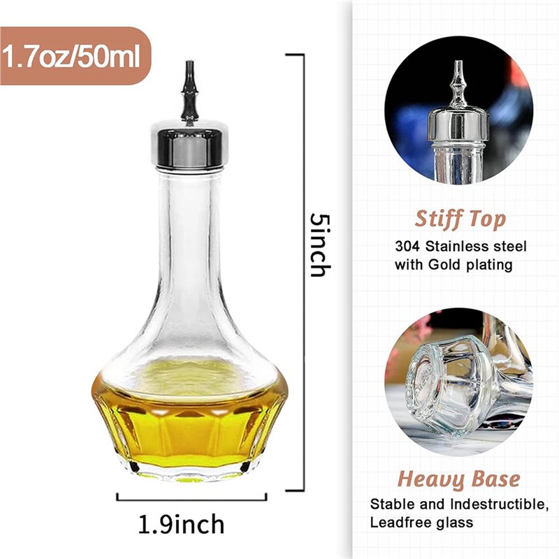 Bitters Bottle Set Of 9-1.7Oz/ - Bitters Bottle Set 评论和价格